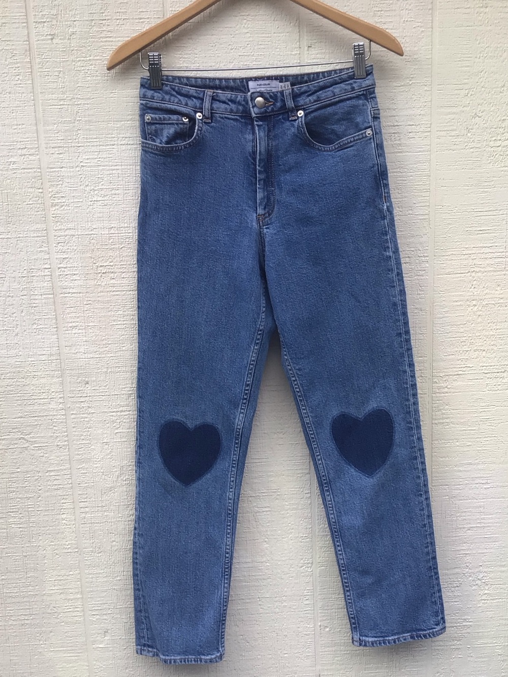 Paris Atelier & Other Stories knee heart jeans